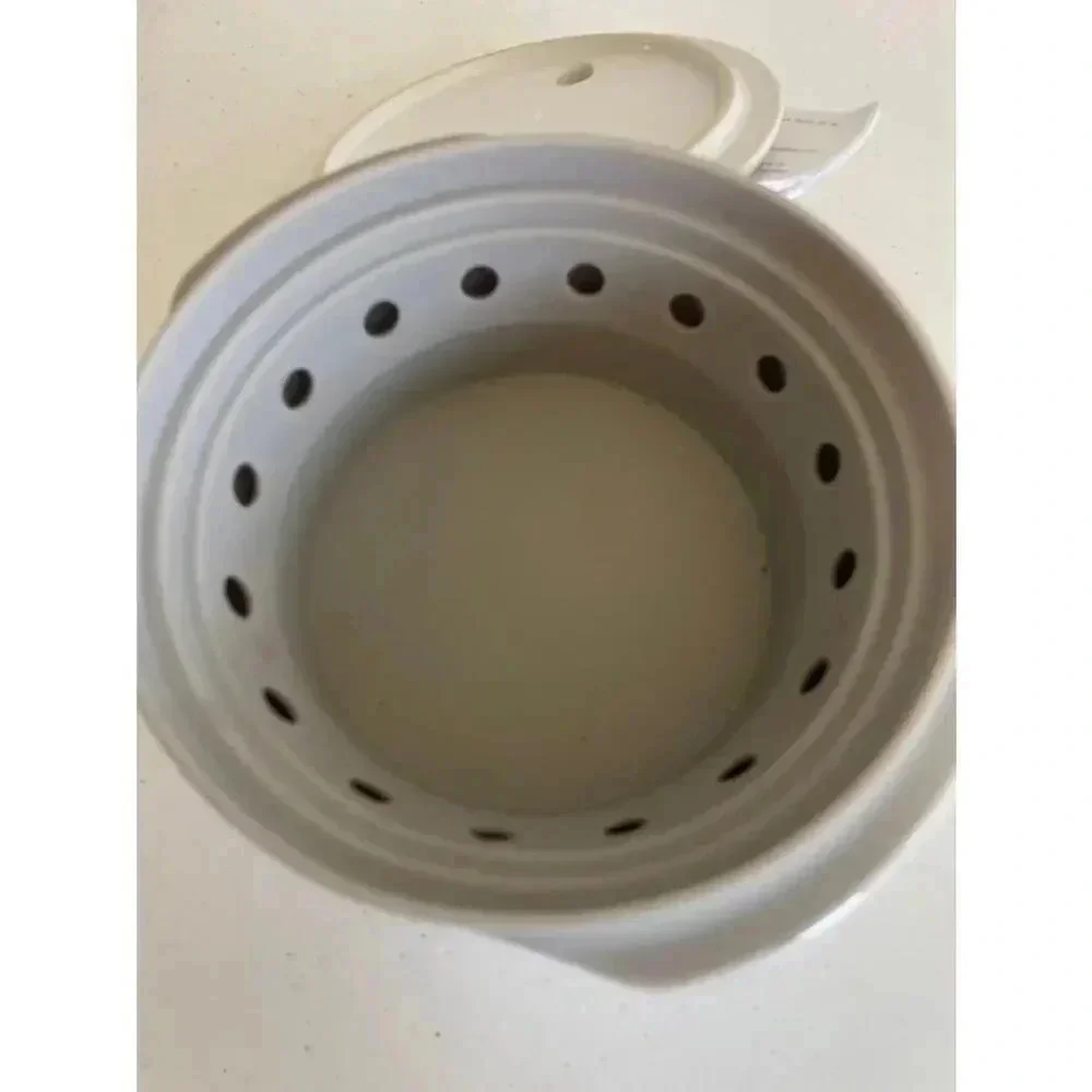 Pampered Chef Breakfast‎ Sandwich Maker White/Gray Never Used!